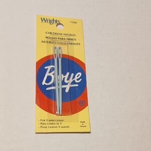 Wrights Childrens Needles NWT